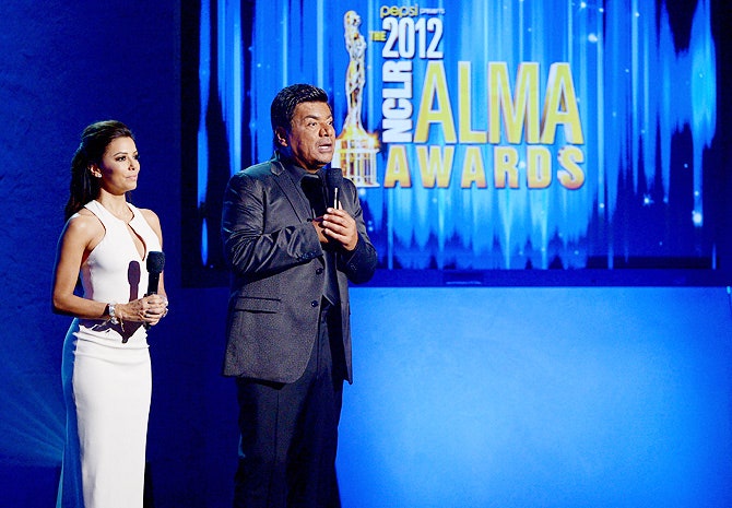 Гардероб Евы Лонгории на ALMA Awards2012
