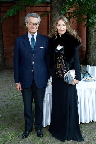 Антонио Дзанарди Ланди и Екатерина Полозова.