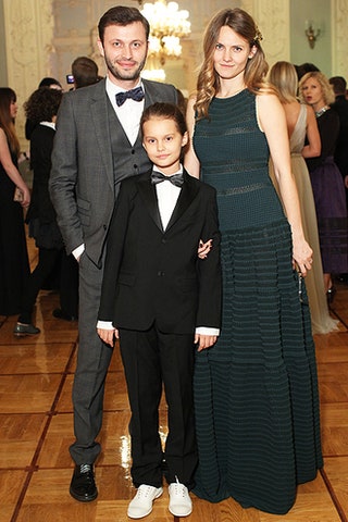Екатерина Мухина с супругом и дочерью.