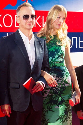 Лиза Михалкова с мужем Степаном.