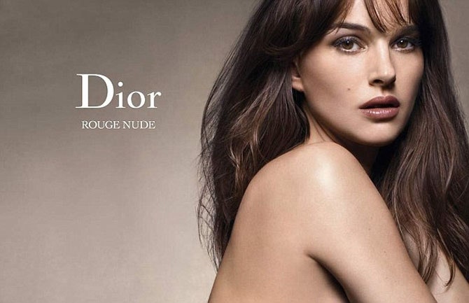 Натали Портман обнажилась для Dior