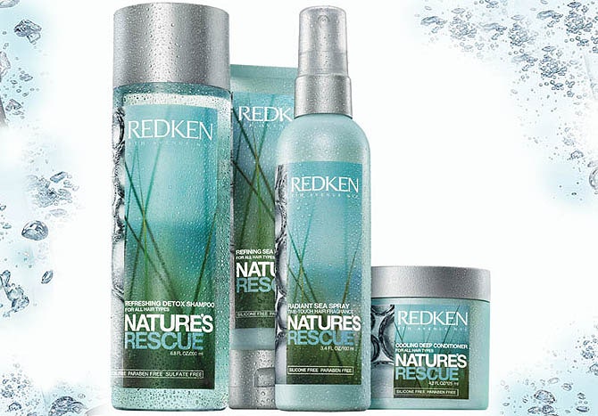 Детокскомплекс Nature`s Rescue от Redken для всех типов волос шампунь с антиаксидантами очищающий скраб парфюмированная...