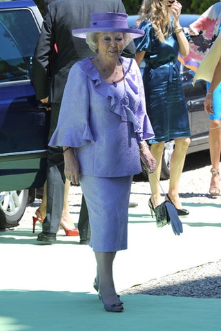 Королева Голландии Беатрикс.