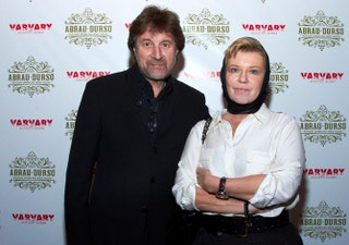 Леонид Ярмольник с супругой.