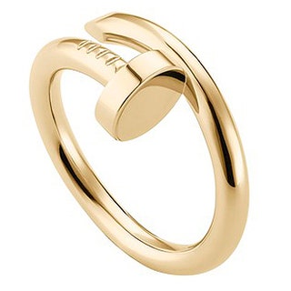 Кольцо из желтого золота.