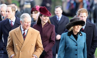 Принц Чарльз герцогиня Кэтрин и Камилла Паркер Боулз.