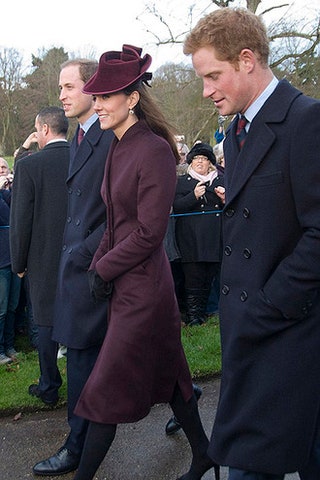 Принц Уильям герцогиня Кэтрин и принц Гарри.