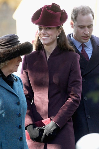 Камилла Паркер Боулз герцогиня Кэтрин и принц Уильям.
