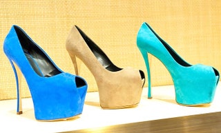 Туфли из весенней коллекции Giuseppe Zanotti Design.