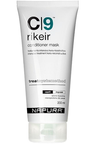 Маскакондиционер C9 Rikeir от Napura для лишенных объема волос формула с кератином укрепляет структуру волос увеличивает...