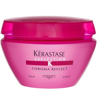 Маска Chroma Reflect от Kerastase для окрашенных волос сохраняет насыщенный цвет и дарит им живой блеск специальный...
