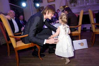 Андрей Кириленко с дочерью.