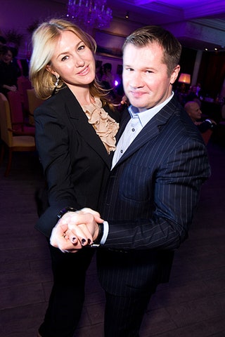 Алексей Немов с женой.