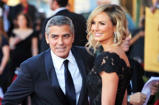 Джордж Клуни и Стейси Кейблер.