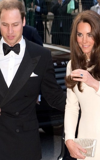 Принц Уильям и герцогиня Кэтри красивый выход в свет