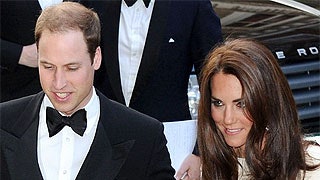 Принц Уильям и герцогиня Кэтри красивый выход в свет