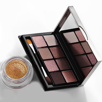 Кремовые тени Illusion dOmbre 89 Vision от Chanel  и тени Desert Twilight Eye Palette от Bobbi Brown