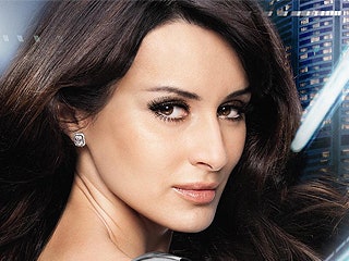 Тина Канделаки в рекламе туши Oriflame
