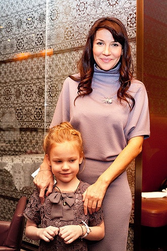 Ирина Чайковская с дочерью