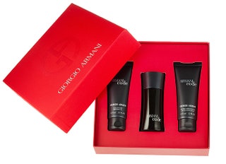 Подарочный набор Armani Code от Giorgio Armani гель для душа туалетная вода и бальзам после бритья.