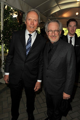 Клинт Иствуд и Стивен Спилберг.