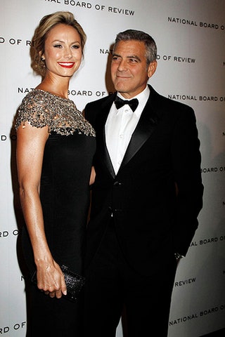 Стейси Киблер и Джордж Клуни.