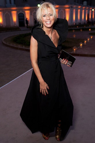 Светлана Захарова на вечере Dior