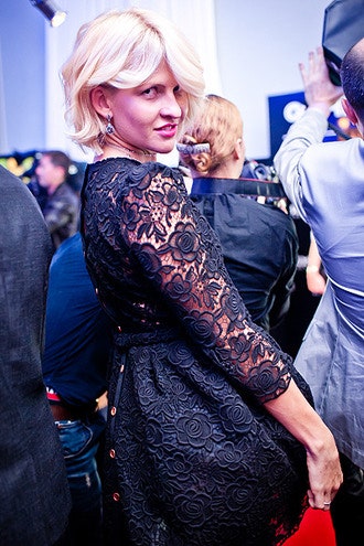 Полина Киценко на церемонии «GQ Человек года»2011