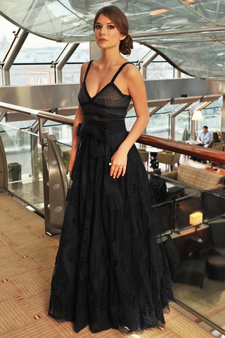 Александра Михалкова в Valentino Haute Couture.