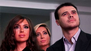 Лейла Алиева и ее гости на презентации журнала Baku