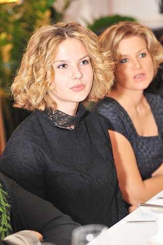 Ксения Скворцова с мамой Юлией.
