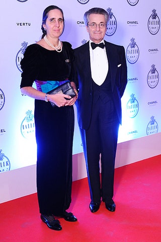 Посол Италии Антонио Дзанарди Ланди с супругой.