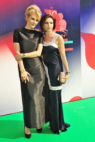 Рената Литвинова и Алиса Хазанова.