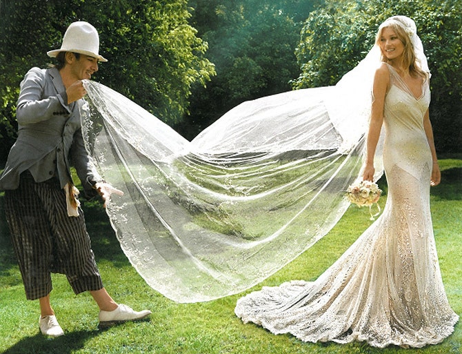 Кейт Мосс и Джон Гальяно в Vogue