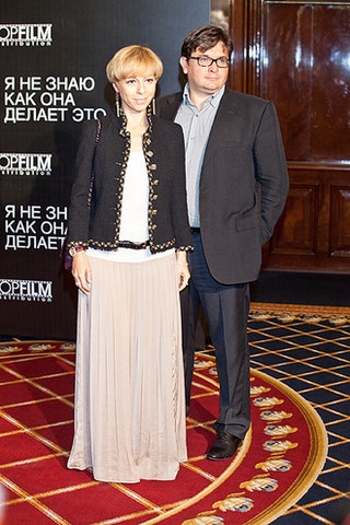 Марианна Максимовская с супругом.