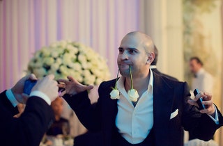 Ованес Погосян на свадьбе друзей.