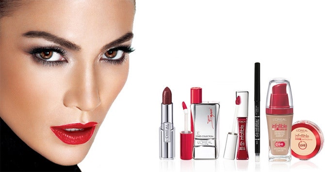 Дженнифер Лопес и макияж от L'Oreal