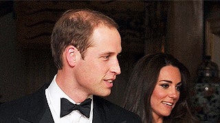 Принц Уильям и Кейт Миддлтон на приеме в Букингемском дворце