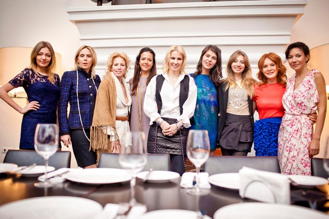 Девичник Ирины Чайковский в Tatler Club