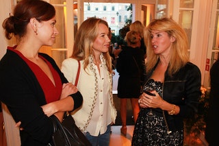 Юлия Куприянова Ида Лоло и Люба Абрамова в бутике Dior.