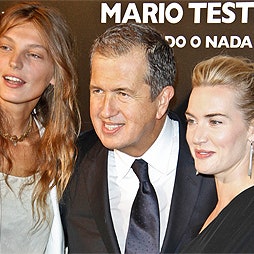 Марио Тестино и друзья в Мадриде
