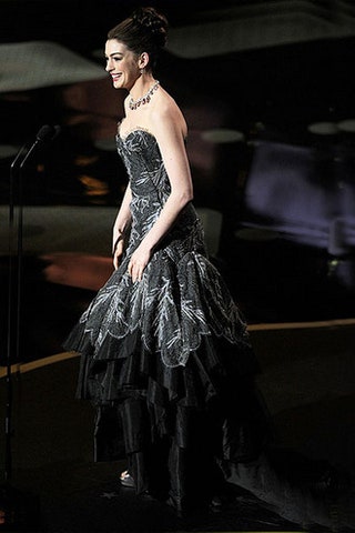 В платье Vivienne Westwood Couture.