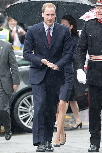 Принц Уильям и Кейт Миддлтон последний выход перед свадьбой