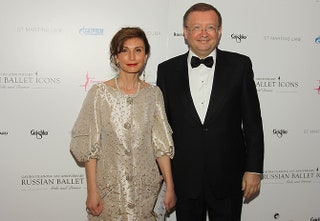 Александр Яковенко с супругой Наной.
