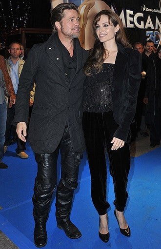 Брэд Питт и Анджелина Джоли вместе на красном ковре