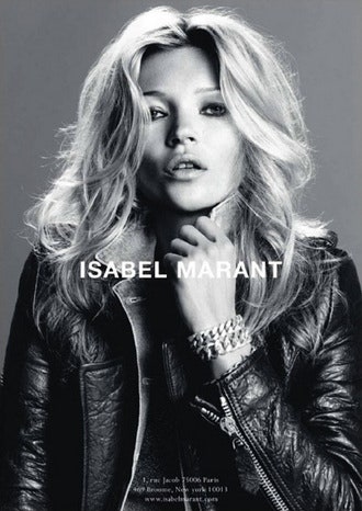 Роскошная Кейт Мосс в рекламе Isabel Marant