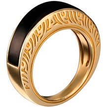 Кольцо из желтого золота с ониксом из коллекции Granada.