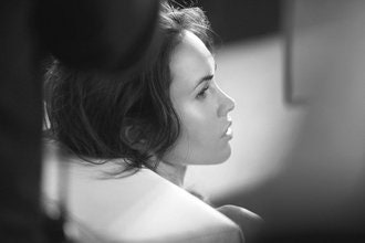 Меган Фокс на съемках для Armani Cosmetics