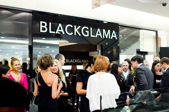 Открытие первого в мире бутика Blackglama