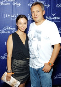 Сергей Пластинин с супругой.